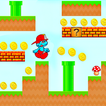 Super World Smurfs Run Game
