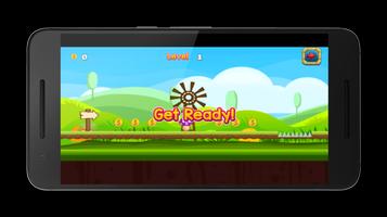 Super World Smurfs Run Game تصوير الشاشة 1