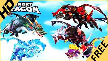 New Hungry Dragon World Super Wallpaper capture d'écran 3