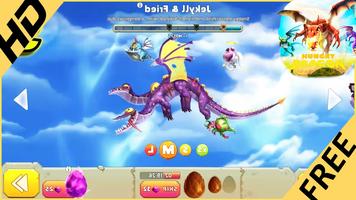 New Hungry Dragon World Super Wallpaper स्क्रीनशॉट 1