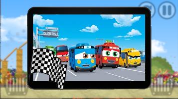 Super Tayo Bus Racing Game Affiche