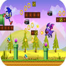 Super temple Sonic Of run bros APK