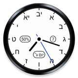 Hebrew Clock - Watch Face simgesi