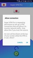 Super VPN free hotspot client unblock proxy master capture d'écran 3