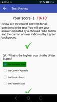 US Citizenship Test syot layar 1