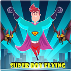 SUPER BOY FLYING أيقونة