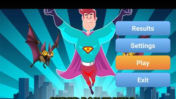 SUPER BOY FLYING الملصق