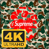 Supreme HD Wallpaper icône