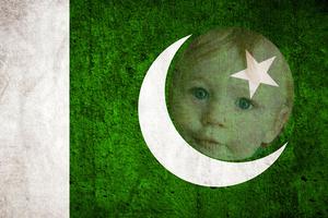 Pakistan Flag Photo Frames poster