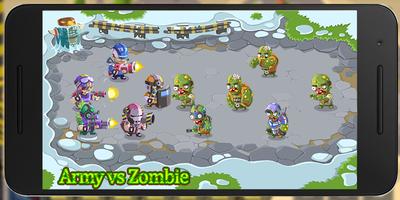 Army vs Zombie Defense ภาพหน้าจอ 1