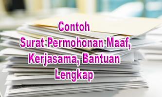 Contoh Surat Kerjasama dan Permohonan Maaf capture d'écran 2