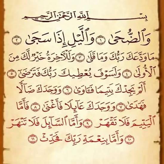 10 Surat Pendek Yang Mudah Dihafal - Bagi Contoh Surat