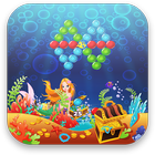 Mermaid Bubble Shooter Games icône