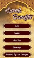 Surah Benefits Affiche