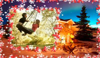 Snow Christmas Photo Frames تصوير الشاشة 3