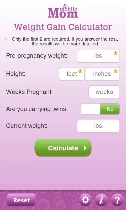 Pregnancy Weight Calculator APK for Android Download