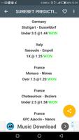 SureBet Soccer Predictions capture d'écran 1