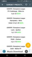 SureBet Soccer Predictions capture d'écran 2