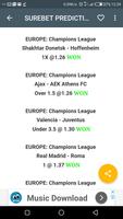 SureBet Soccer Predictions capture d'écran 3