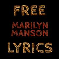 Free Lyrics for Marilyn Manson capture d'écran 1