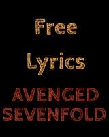 Lyrics for Avenged Sevenfold Cartaz