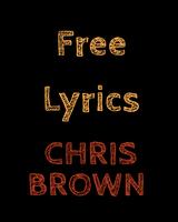 Free Lyrics for Chris Brown Affiche