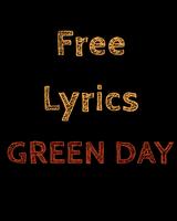 Free Lyrics for Green Day Poster