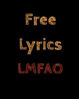 Free Lyrics for Lmfao Plakat