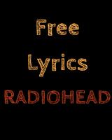 Free Lyrics for Radiohead Affiche