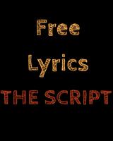 The Script Lyrics Cartaz