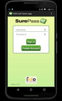 SurePassID FIDO U2F Demo App ポスター