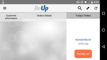ReUp Order Receiver screenshot 1