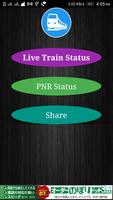 Live Train Status and PNR Check Affiche