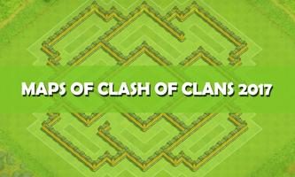 Maps of Clash of Clans 2017 Ekran Görüntüsü 1