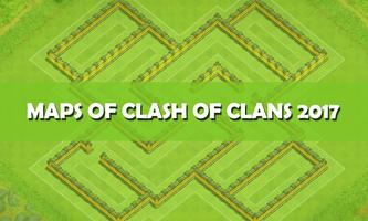 Maps of Clash of Clans 2017 capture d'écran 2