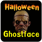 Halloween Ghostface Photo Edit Zeichen
