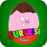 Surprise Eggs Pig - Kids Toys آئیکن