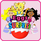 Magic surprise eggs children icône