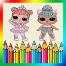 Surprise Coloring LOL DOLLS Book APK