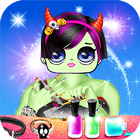 Nails Dolls Salon Coloring icon