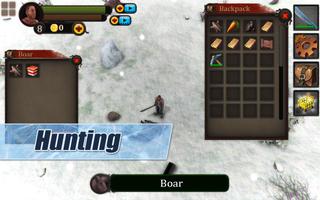 Winter Island CRAFTING GAME 3D imagem de tela 3