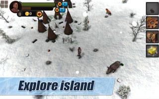 Winter Island CRAFTING GAME 3D Cartaz