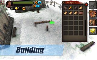 Winter Island CRAFTING GAME 3D تصوير الشاشة 2