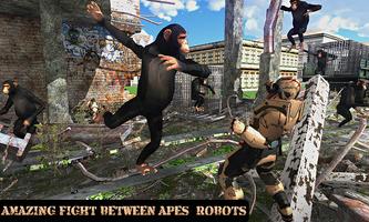 Angry Apes Survival World capture d'écran 1