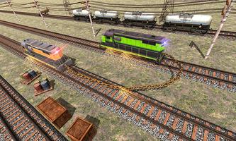 Chained Train Simulator 3D - Multiplayer Stunt Ekran Görüntüsü 2