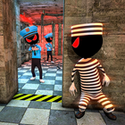Grand StickMan Prison Escape Story Jail Break 2018 icon
