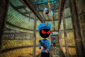 Grand StickMan Prison Escape Story Jail Break 2018 screenshot 1