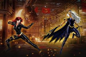 Superhero Women Immortal Gods Kombat Crime Fighter capture d'écran 2