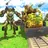 Futuristic Army Train Transform Grand Robot Wars APK