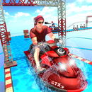 99% Impossible Super Jet Ski Tracks Bike Stuntman APK